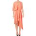 Elliatt Womens Glow Ruffled High-Low Cocktail Dress