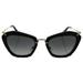 Miu Miu MU 10N USW-3M1 - Black/Grey by Miu Miu for Women - 55-24-140 mm Sunglasses