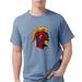 CafePress - Captain Marvel T Shirt - Mens Comfort Colors? Shirt