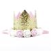 Sunisery Birthday Party Decor Cap Crown Princess Headband Elastic Haarband Baby Clothes Hair Accessory Baby Girl Headband