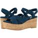 Women's TOMS Willow Suede Wedge Sandal