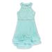 Speechless Girls' 7-16 Glitter Lace Fit and Flare Party Dress