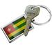 NEONBLOND Keychain Togo Flag with a vintage look