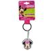 1 X Disney Minnie Mouse Keychain- Minnie Head Spinning Keyring