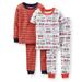 Carters Baby Clothing Outfit Boys 4-Piece Snug Fit Cotton PJs - Firetruck