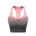Zupora Women Wirefree Sports Bra Activewear Seamless Push-up Bra High Stretch Breathable Top Fitness Padded For Running Yoga Gym Seamless Crop Bra