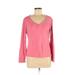 Pre-Owned Lands' End Women's Size M Long Sleeve Henley