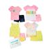 Garanimals Baby & Toddler Girls Mix N' Match Kid-Pack Gift Box, 8-Piece Set,12 Months-5T