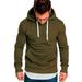 Autumn Winter Casual Hooded Sweatshirt for Men Long Sleeve Lightweight Pullover Hoodie Athletic Sports Hooded Tops Jacket Coat
