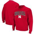 Nebraska Huskers Colosseum Big & Tall Arch & Logo Sweatshirt - Scarlet