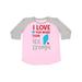 Inktastic I Love You More Than Ice Cream, Ice Cream Cone Child Short Sleeve T-Shirt Unisex