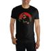 Superman Rising Sun Man of Steel Mens T Shirt