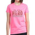 CafePress - Stay At Home Hero T Shirt - Women's Dark T-Shirt