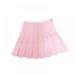 Women Spring Skirt College High Waist Sweet Pleated Skirt High Waist Ball Pleated Skirts A-line Sailor Skirt