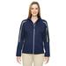 A Product of Ash City - North End Ladies' Strike Colorblock Fleece Jacket - CLASSIC NAVY 849 - M [Saving and Discount on bulk, Code Christo]