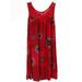 Women Dresses Floral Printed Loose Flowy Dress Sundress A Line Loose Swing Mini Dress