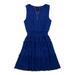 Amy Byer Girls Surplus Bodice Tiered Dress with Necklace, Sizes 7-16