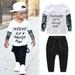 2PCS Toddler Infant Baby Kids Boy Clothes T-shirt Tops+Pants Outfits Set Clothes