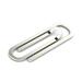 Sterling Silver Paper Clip Money Clip by Krysaliis