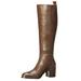 Nine West Women's Olette Riding Boot, Brown, 5.5