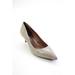 Donald J Pliner Womens Slip On Low Heel Pointed Toe Pumps Gray Suede Size 10M