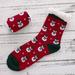 Christmas Socks Unisex Winter Warm Thermal Socks Snowman Xmas Stockings Holiday Treat Bags Christmas Gifts Party Bag Filler