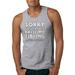 Wild Bobby, Sorry You Had to Raise My Sibling, Favorite Child Father's Day Gift, Humor, Men Graphic Tank Top, Heather Grey, X-Large