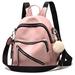 Vegan Leather Mini Backpack Cute Convertible Small Shoulder Bag for Girls Women