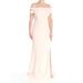 RALPH LAUREN Womens Pink Slitted Sleeveless Off Shoulder Full-Length Body Con Evening Dress Size 8