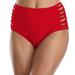 Salezone Women Bikini Bottoms Swim Briefs Tankini Shorts High Waist Swimear Beach Pants