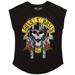 Guns N Roses Skull Junior Top Black