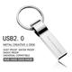 NEW Usb Flash Drive Metal Pen Drive High Speed Usb Stick 2.0 Pendrive Keychain Custom