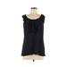 Pre-Owned Tory Burch Women's Size 8 Sleeveless Silk Top