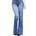 Women's Collection Bootcut Bootleg High Rise Slim Denim Trousers Stretch Jeans