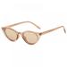 Cat Eye Sunglasses Women Brand Designer Vintage Gradient Cat Eye Sun Glasses Shades For Women Trendy Eyewear - Coffee