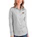 Montana State Bobcats Antigua Women's Structure Button-Up Shirt - Gray/White