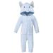 Hudson Baby Boy or Girl Unisex Fleece Jumpsuit