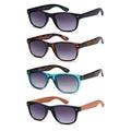 Gamma Ray Bifocal Sunglasses for Men and Women - 4 Pairs Sun Readers Sunglasses
