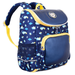 Vbiger 12inch Kids Backpack for Toddlers, Boys & Girls, Waterproof Polyester School Bag Travel Backpack for Kids, Cloud Pattern, Navy Blue