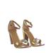 Mania22 Retro Chunky Block High Heel Sandal, Women Open Toe Ankle Strap Shoes