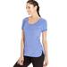 Calvin Klein Women's Performance Racerback T-Shirt (X-Small, Thistle)