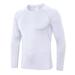 MAYNOS Men's Quick-drying Moisture Wicking Performance Long Sleeve T-Shirt, UV Sun Protection Outdoor Active Athletic Crew Top For Sport Fishing Hiking Running