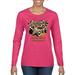 Lucky 13 Speed Shop Used But Not Used Up Cars and Trucks Womens Graphic Long Sleeve T-Shirt, Fuschia, Medium