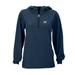 Akron Zips Women's Pullover Stretch Anorak Jacket - Navy