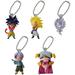 Dragon BallZ / GT Ultimate Deformed Mascot UDM The Best 10 Mini Figure Mascot Key Chain - Set of 5