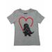 Star Wars Infant & Toddler Boys Darth Vader Heart Valentines Day T-Shirt 18m