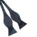 NUZYZ Men's Solid Color Plain Gourd Shape Self Tie Bow Tie Party Adjustable Bowtie 7