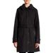 Michael Kors Women's Missy Hooded Coat, Black, Large