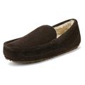 DREAM PAIRS New Soft Mens Au-Loafer Indoor Warm Moccasins Slippers Flats shoes AU-LOAFER-01 BROWN Size 9.5