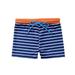 Baby Toddler Boys Printed Swim Shorts Bathing Suit Beach Pool Boy Swim Trunks (Blue Stripes, 4)